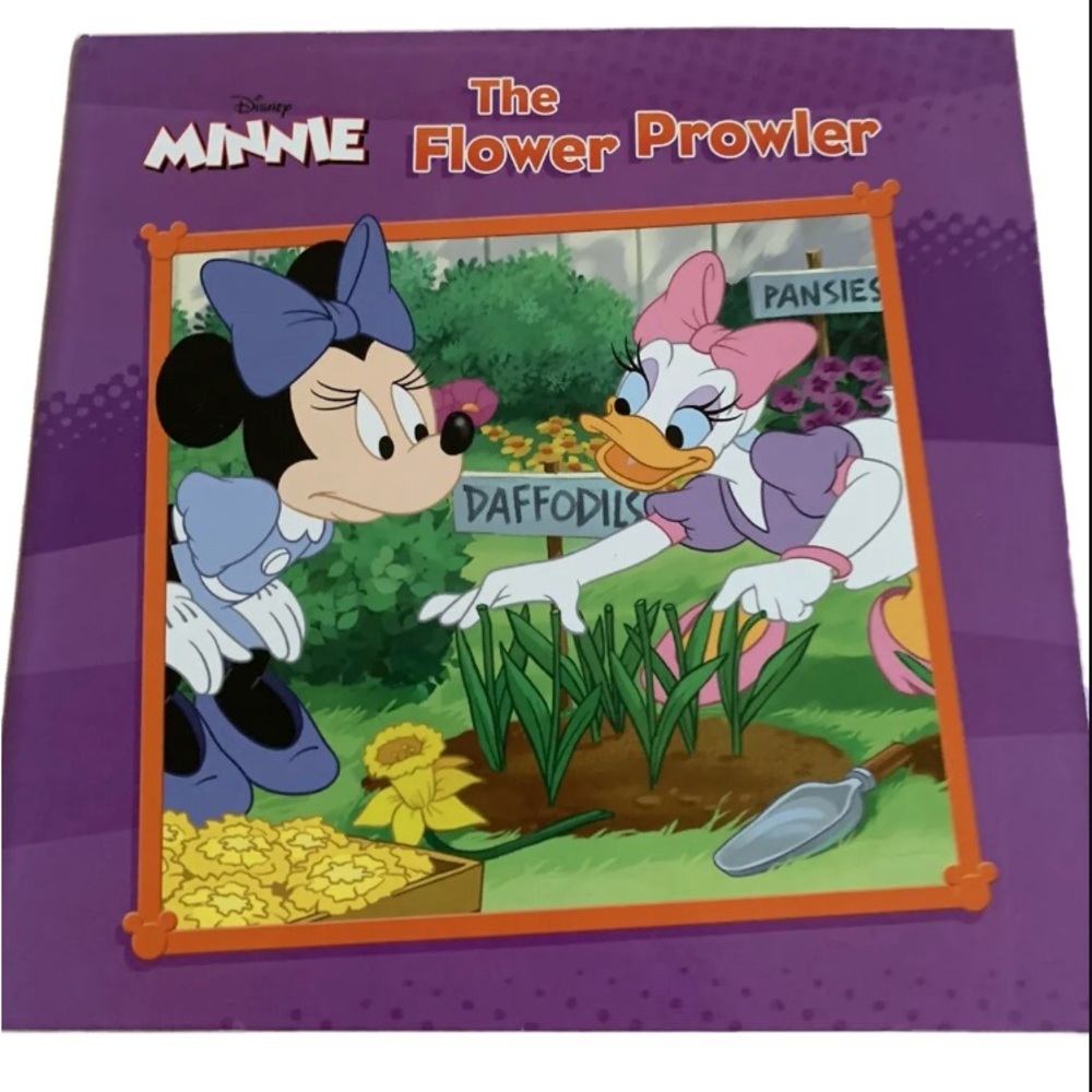 Disney Minnie The Flower Prowler Picture Book Hardcover